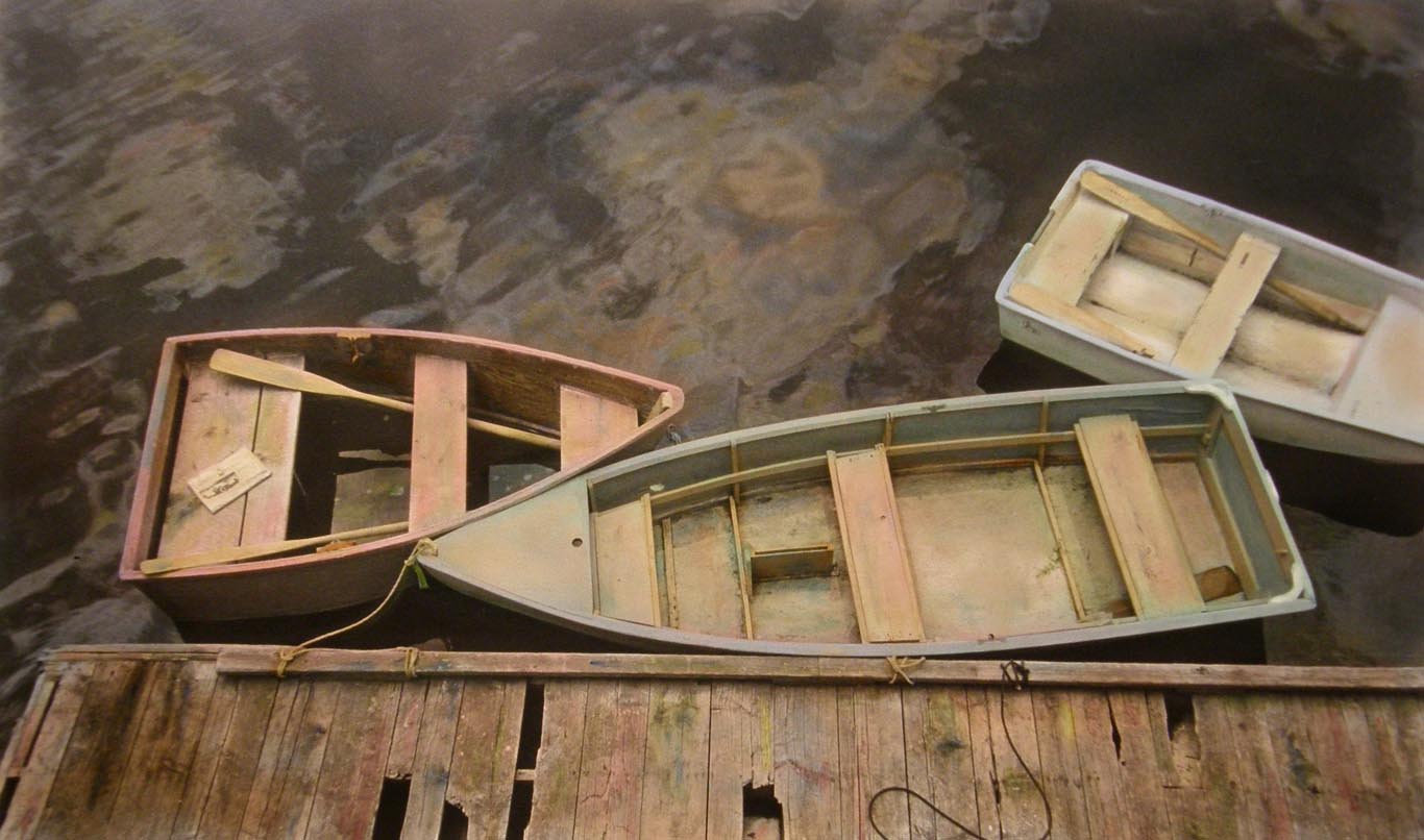 THREE Boats at Twilight